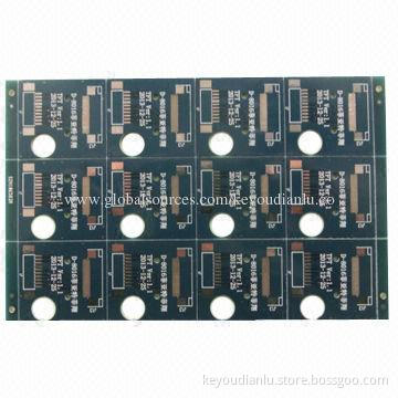 Top Quality PCB with Double Sides, 0.3mm Minimum Hole Diameter
